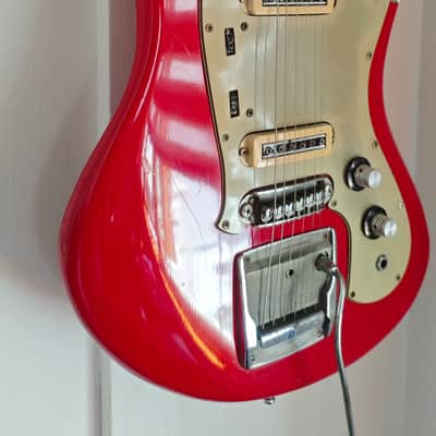 Yamaha SG-2 1966 - Coral Red image 3