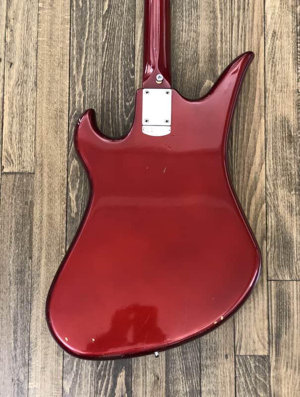 1966 Teisco Spectrum 2 Red Finish | Reverb