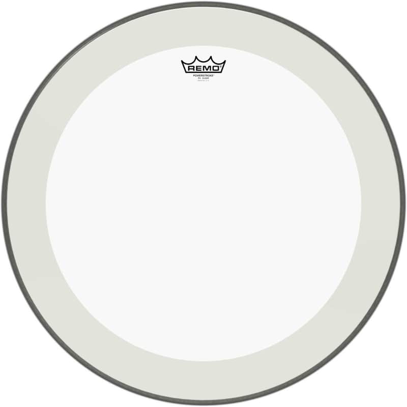 Remo Remo Powerstroke 4 Clear Drum Head, Bass Drum, 22" P4-132...