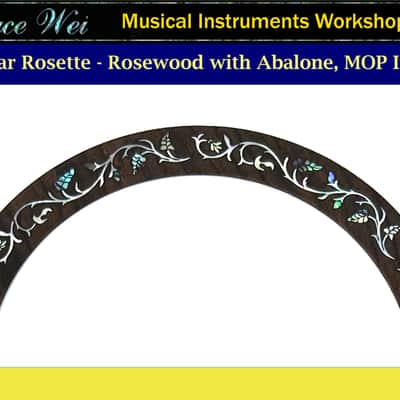 10pcs Acoustic Guitar Mop/ Abalone Inlay Rosette ( CR41 ) image 3