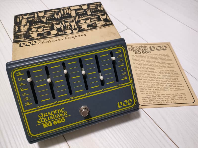 ■DOD FX40B GRAPHIC EQUALIZER イコライザー DOD FX40B イコライザー DOD FX40B Equalizer | Musician's Friend