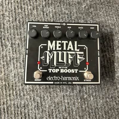 Electro-Harmonix Metal Muff Distortion with Top Boost 2006 - Present - Black image 2