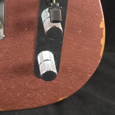 Mint Fender Custom Shop Limited Edition '61 Telecaster Relic Aged Champagne Sparkle image 6