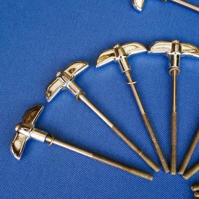 Rogers T-rods Tension Rods Bass Drum Lot of 20 Vintage image 6
