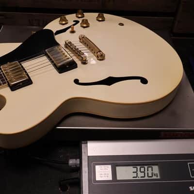 Gibson 1987 ES-335 White Gold Hardware image 7