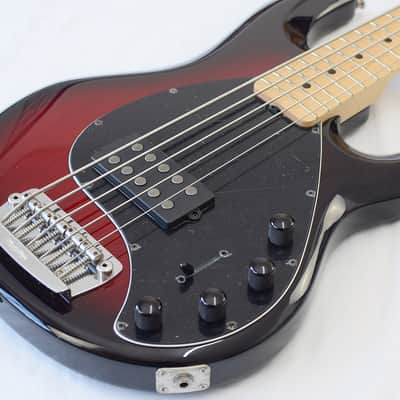 Music Man Stingray 5 Black Cherry Burst MN image 9