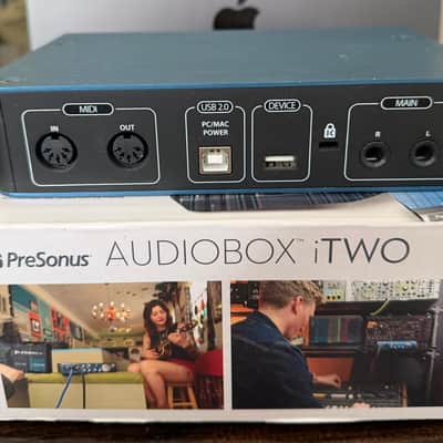 PreSonus AudioBox iTwo USB Audio Interface 2014 - Present - Blue image 2