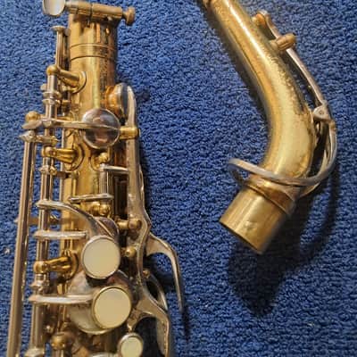Romeo Orsi Alto Saxophone-Handmade in Italy-Stenciled L'Artigiana Musicale Milano In Good Condition image 12