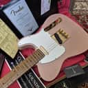 Fender Custom Shop '63 Tele Roasted 3A Flame MN Relic 2025 - Dirty Shell Pink ☆VIDEO☆