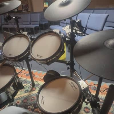 Roland TD-27KV2 V-Drum Kit with Mesh Pads 2022 - Present - Black image 5