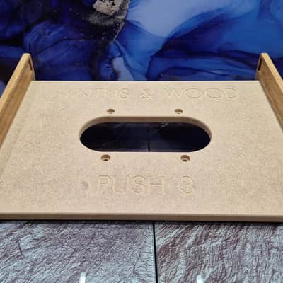 Ableton Push 3 Stand – Solid Oak Wood Synth Stand – 15° Angled Desktop Stand – Handmade Studio Gear Accessory image 9