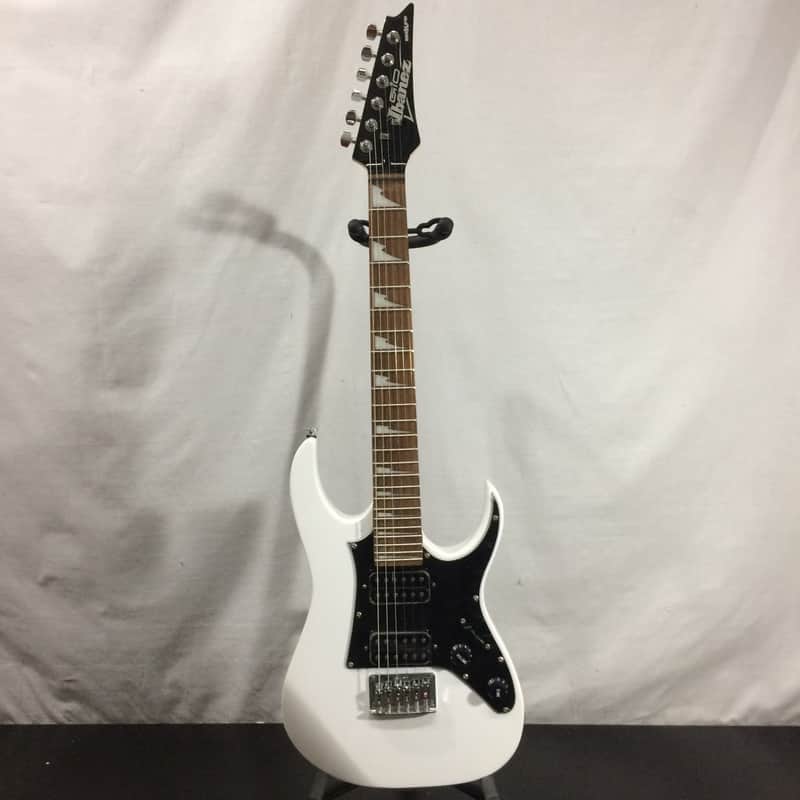 Ibanez GRGM21 WH White Gio Mikro Mini Electric Guitar image 1