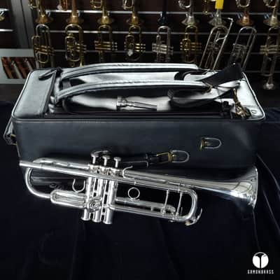 Yamaha XENO 8335 Custom Goldbrass trumpet case mouthpiece GAMONBRASS image 3