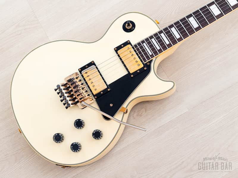 1987 Burny LC-100YS Yasu Signature Vintage Guitar Snow White w/ Tremolo & Case, Japan Fernandes image 1
