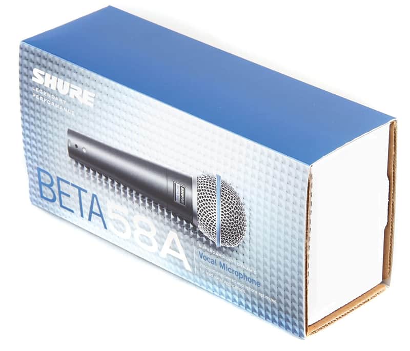 Shure BETA 58A Supercardioid Dynamic Mic Vocal/Instrument FREE SHIPPING image 1