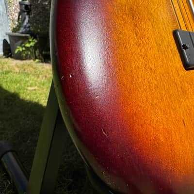 Ibanez SRF705 Fretless - Brown Burst Flat image 4