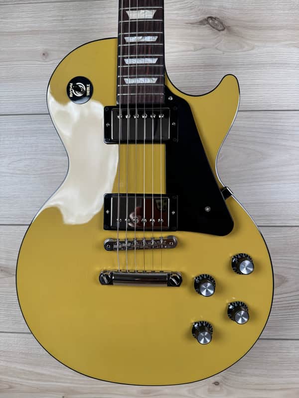 Gibson Les Paul Standard 60s Mahogany Top Electric Guitar - TV Yellow #0078 image 1