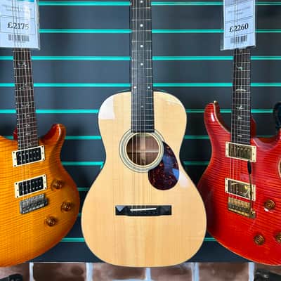 Eastman E10P Natural Gloss 2022 Acoustic Parlour Guitar imagen 2