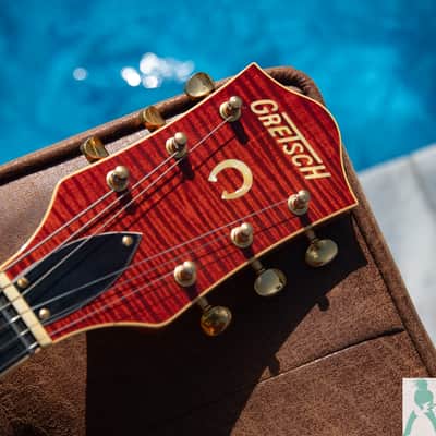 2006 Gretsch G6120-1960 Nashville Reissue - w Original Bigsby - Western Orange - Made in Japan image 3