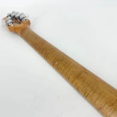 1999 Ernie Ball Music Man Axis Super Sport HH Hardtail - Translucent Gold image 3