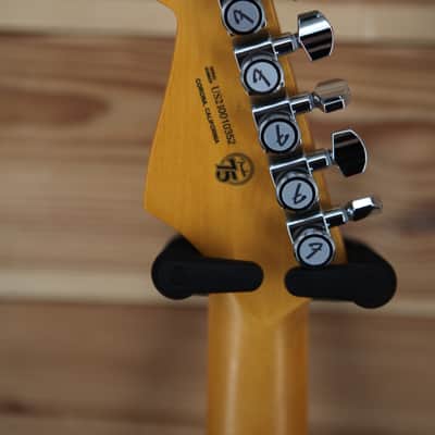 Fender American Ultra Stratocaster with Maple Fretboard - Texas Tea image 11