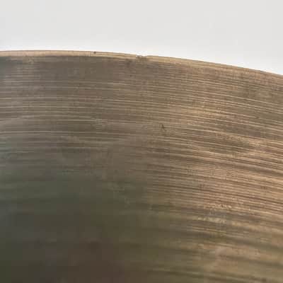 Zildjian Avedis 12” Transition Stamp (1950s) Pair Hi-Hat Cymbals image 7