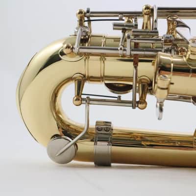 Selmer Model BS400 Baritone Saxophone SN AT15517041 RANGE TO LOW A! OPEN BOX image 11