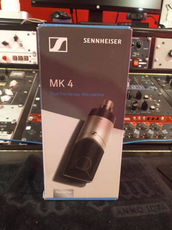 Sennheiser MK4 Cardioid Condenser Pair - Silver / Black Bild 1