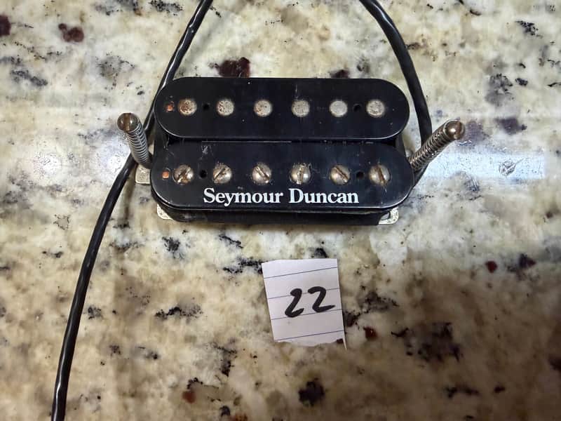 Seymour Duncan SH-6b Duncan Distortion Bridge Humbucker 2010s - Black image 1