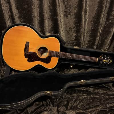 Guild GF30 Westerly Rhode Island built in 1987 Vintage Guild Acoustic Guitar Flame Maple Archback image 17