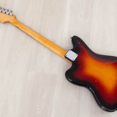 1958/1961 Fender Jazzmaster Employee Build Vintage Pre-CBS Offset Guitar Sunburst 100% Original w/ Case, Hangtag image 13
