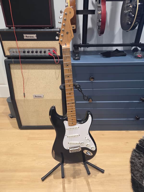 Fender Limited Edition Vintera Road Worn ’50s Stratocaster 2022 - Black