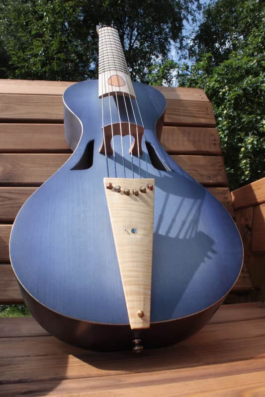 Guitar Viol, 6 string fretted Viol image 1