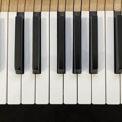 Steinway Model M 5'7" Chippendale Grand Piano 1997 (Restored) - Satin Mahogany image 23