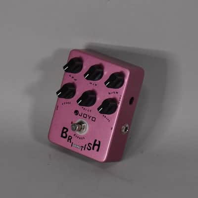 JOYO JF-16 British Sound Overdrive Effects Pedal Fuchsia image 2