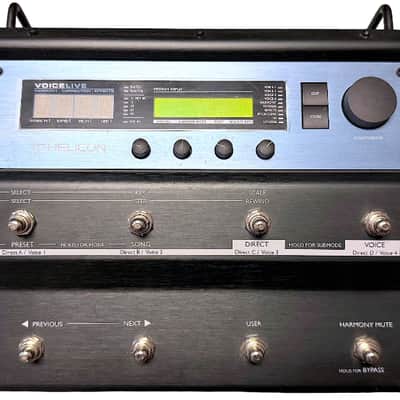 TC Helicon VoiceLive Harmony Pitch Correction Effects Pedal, W/Manual (Consignment) image 1