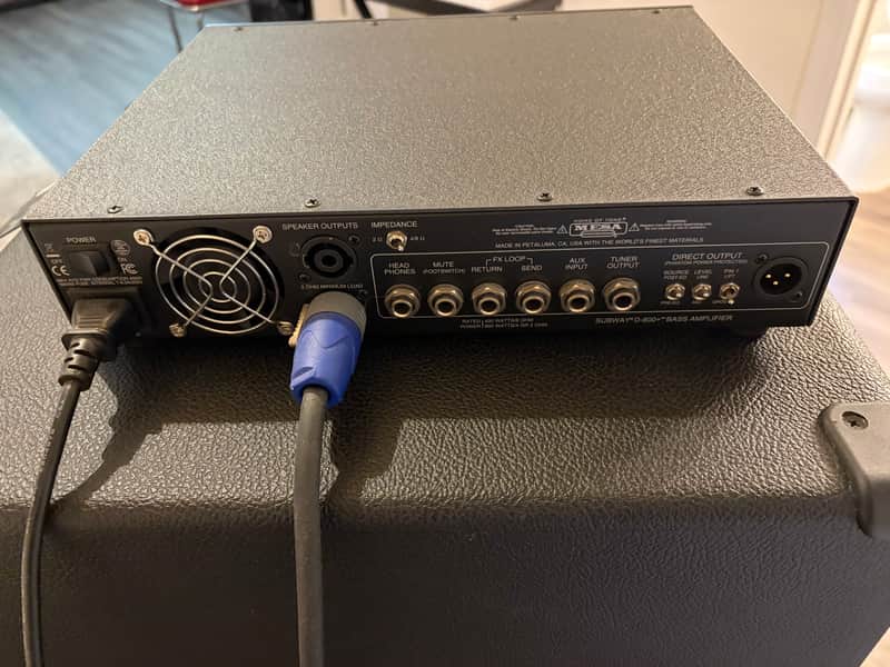 Mesa Boogie Subway bass 800 +, 2-10" cab and 1-15" cab 2020 - Black image 1