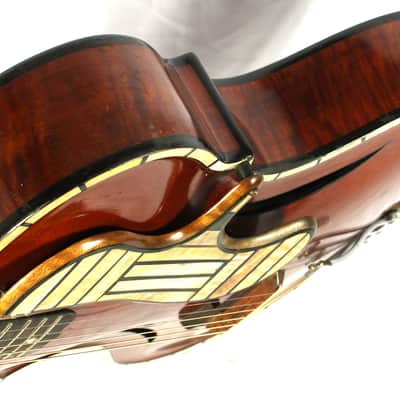 Wilkanowski Airway Arch Top Hollow Body Guitar w/HSC Serial # 2 1930's Sunburst image 15