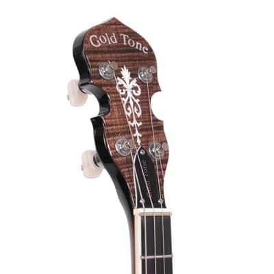 Gold Tone IT-250 Vintage-Style Armrest Maple Neck Openback 4-String Irish Tenor Banjo w/Hard Case image 9
