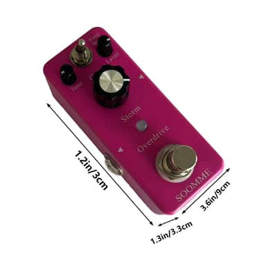 SOOMME Storm Overdrive Guitar Effect Pedal Classical Overdrive Sound For Electrical Guitar Bass With True Bypass image 6