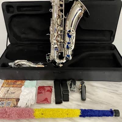 SLADE Tenor Saxophone (Silver) | Reverb