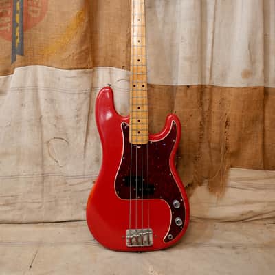Fender Precision Bass 1971 - Red - Refin image 1