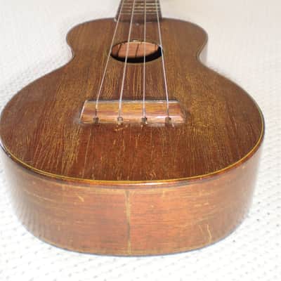 1950 Martin Ukulele Mahogany Brazilian Rosewood Vintage Soprano Model Nice! image 17