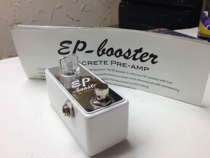 Xotic ep Booster ホワイト 1000台限定モデル　箱説付属 Xotic ep Booster ホワイト 1000台限定モデル 箱説付属 Xotic ep