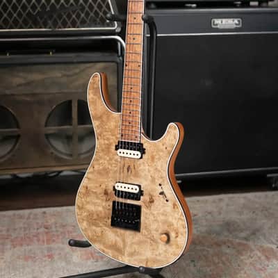 Mayones NAMM Regius 4Ever 6 – Master Grade Myrtlewood Burl with Mayones HISCOX Case image 18