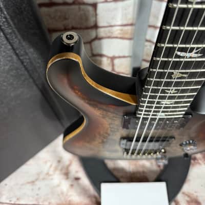 PRS 40th Anniversary Custom 24 Satin Limited Edition - Charcoal Tri-Color Burst #3 image 6