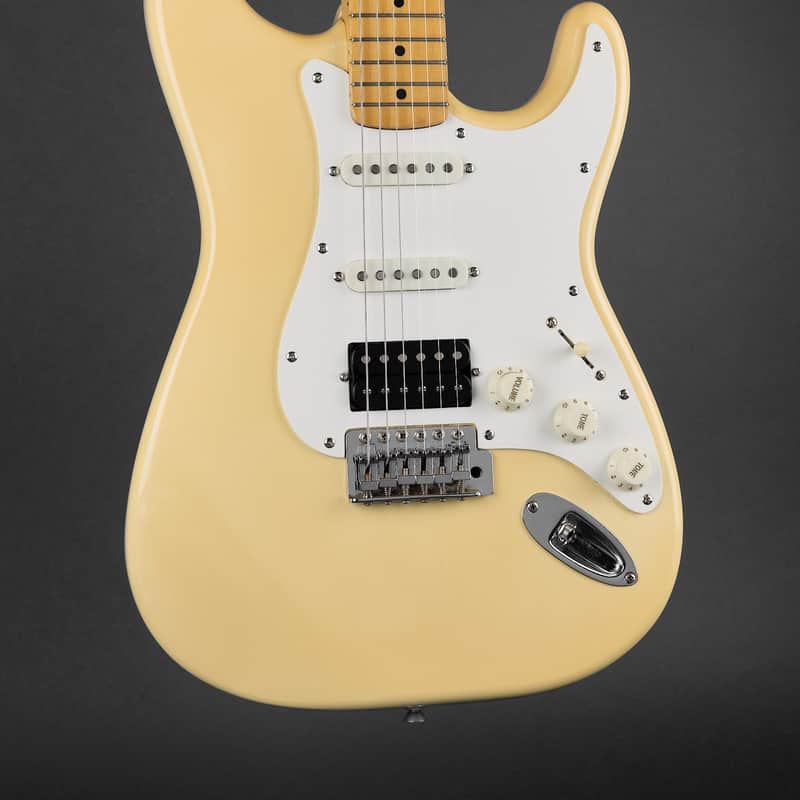 1990s Squier 1990s Squier MIK Stratocaster HSS Yellow Yellow