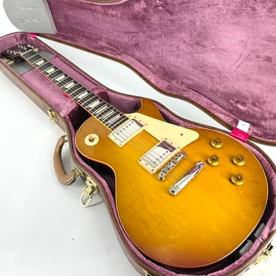 2016 Gibson Custom Shop True Historic Les Paul 1958 Reissue - Vintage Lemon Burst image 1