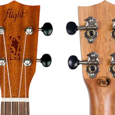 Flight NUP310 African Okoume Neck 4-String Pineapple Soprano Ukulele w/Padded Gig Bag image 7