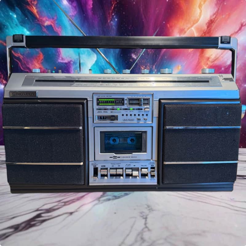 Pioneer SK-95 Runaway Vintage Boombox Cassette Radio AM FM Fresh Pro Servicing🔥 image 1